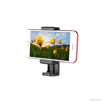 1/4" Screw 360 Degree Rotating Portable Bracket Phone LCip Holder Tripod Monopod Selfie Stick for Gopros 7 6 5 4 3 detail image