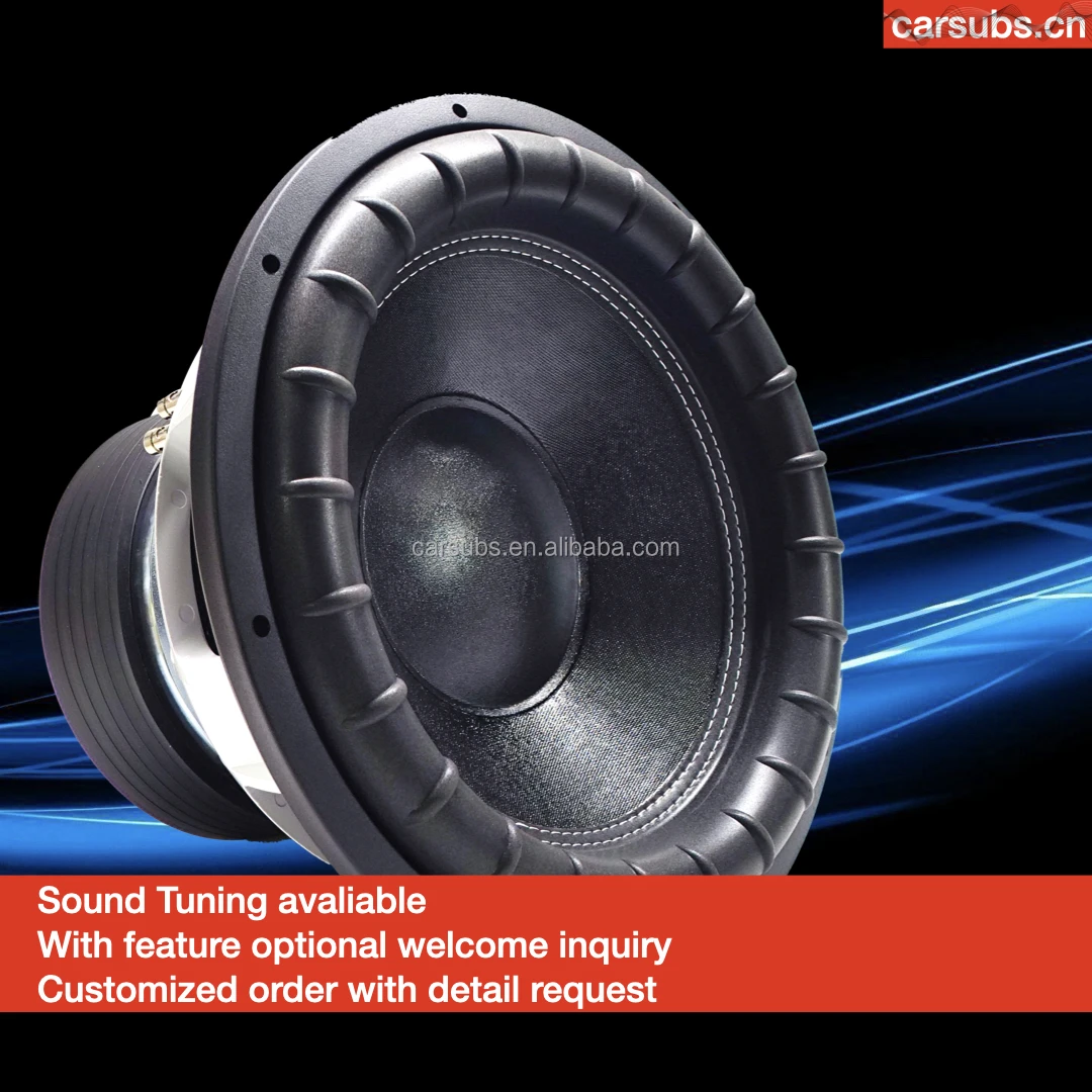 Compition Sub Car SPL Subwoofer Speaker 15 Inch Competition Sub RMS 3000W Strong ...