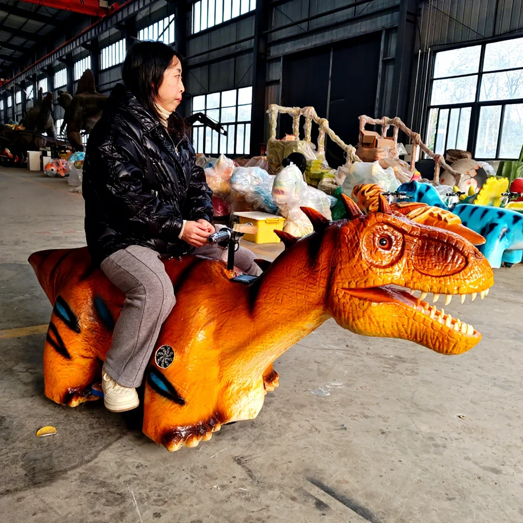 Kid-Friendly Electric T-Rex Dinosaur Scooter for Children 4-6 Years Indoor/Outdoor Use Customizable Packaging