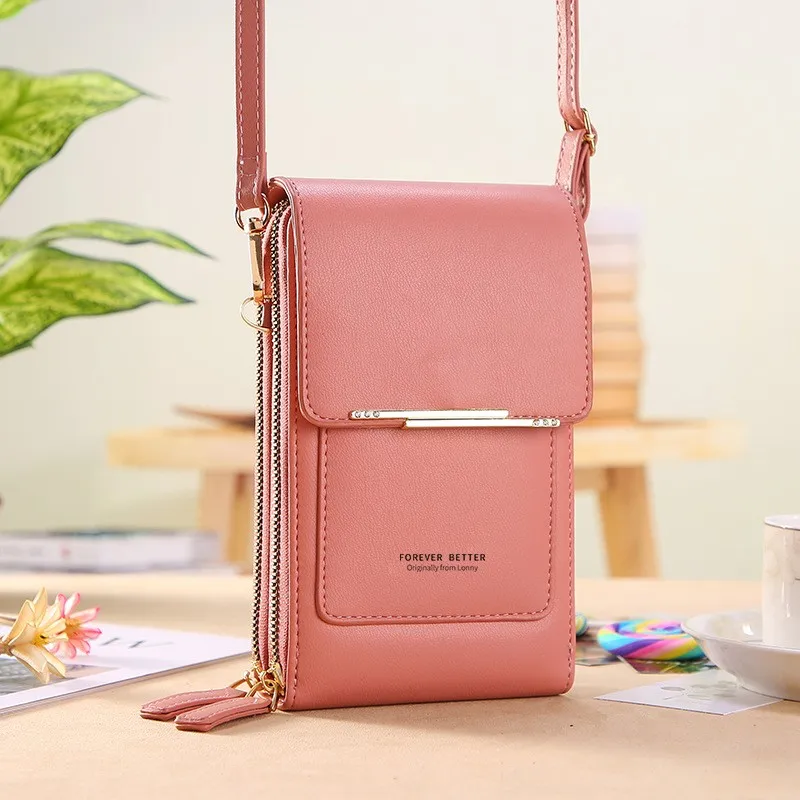 Women's Bag Wallets Touch Screen Cell Phone Purse Bags Of Women Strap ...