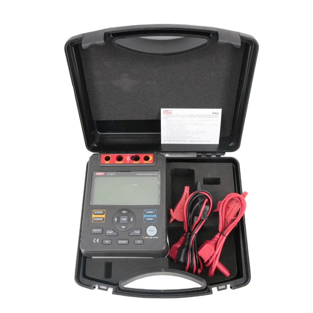UNIT UT511 Digital Insulation Resistance Tester Ohmmeter Voltmeter