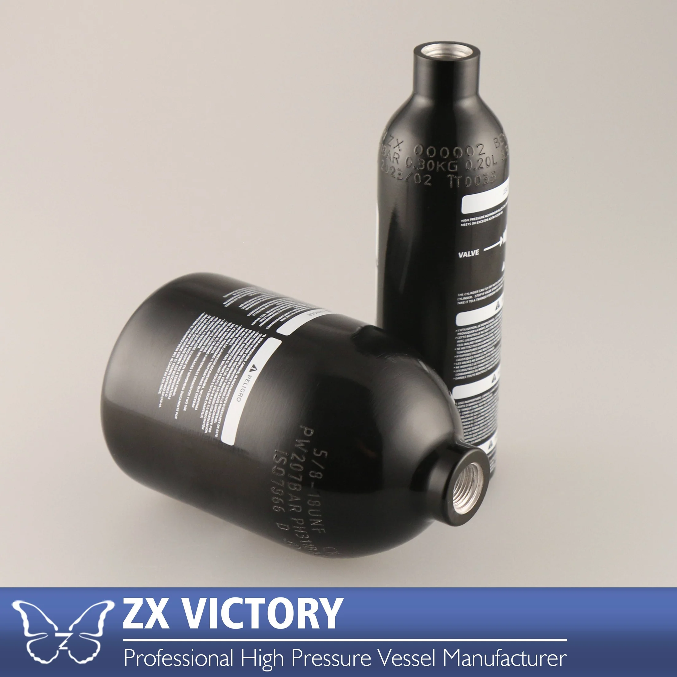 ZX Paintball Cylinders - High Pressure & Reliable Performance