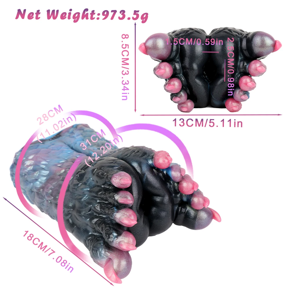 GEEBA Alien Masturbator for Men Monster Male Onahole Silicone Pocket Pussy  Man Penis Stroker Realistic Vagina Unique Textured