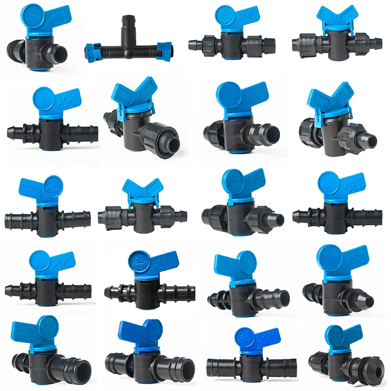 Yibiyuan Agricultural Drip Irrigation Fittings Kit End Cap 16mm Drip Irrigation Tape Shut off Valve Hc68c93f6281d477d972c75eac0c82da9A