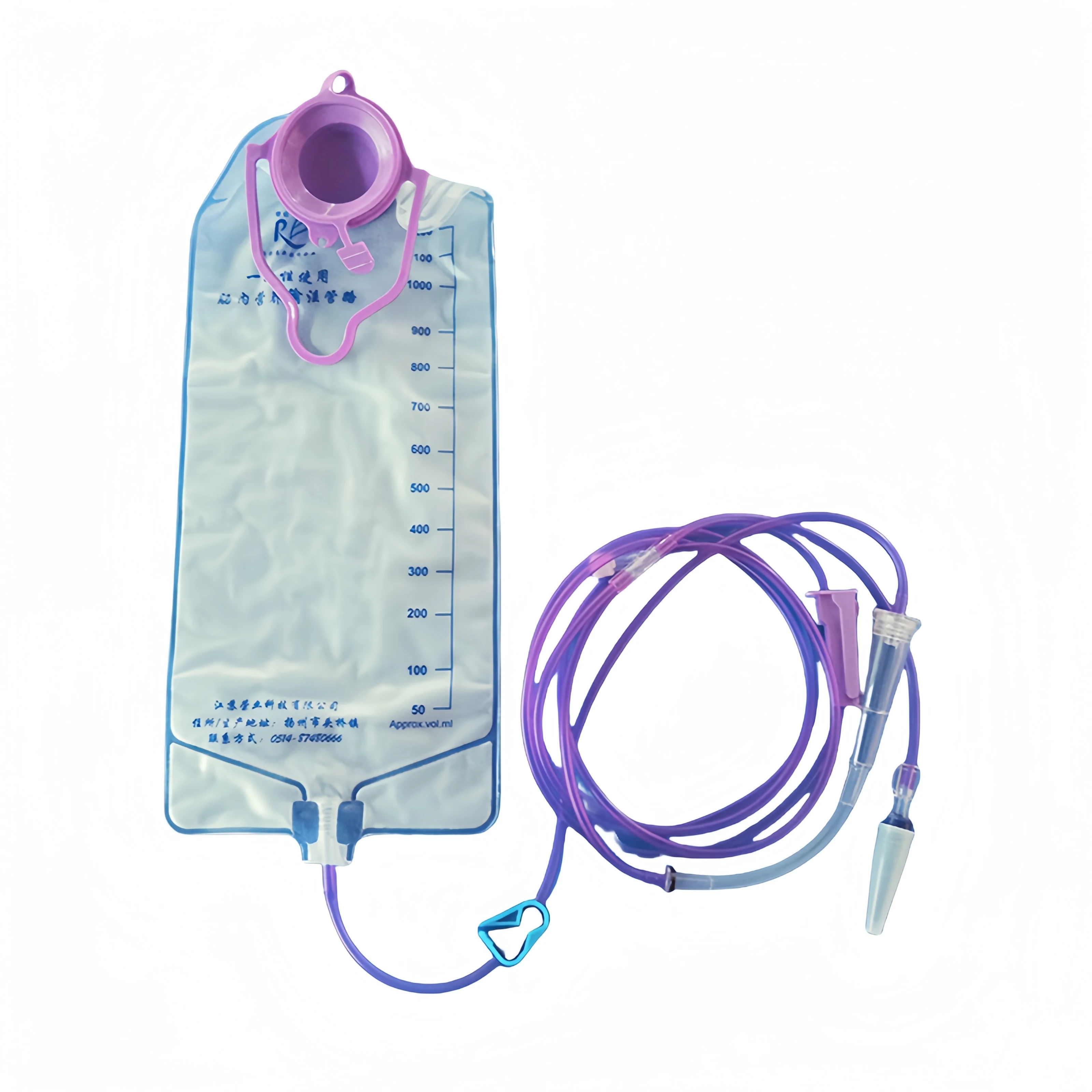 Disposable Medical Infusion Set for Gastrointestinal Nutrition Enteral Solution Infusion Tube