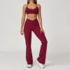 2043 Bra &amp; 2030 Flare Panties - Cherry Red