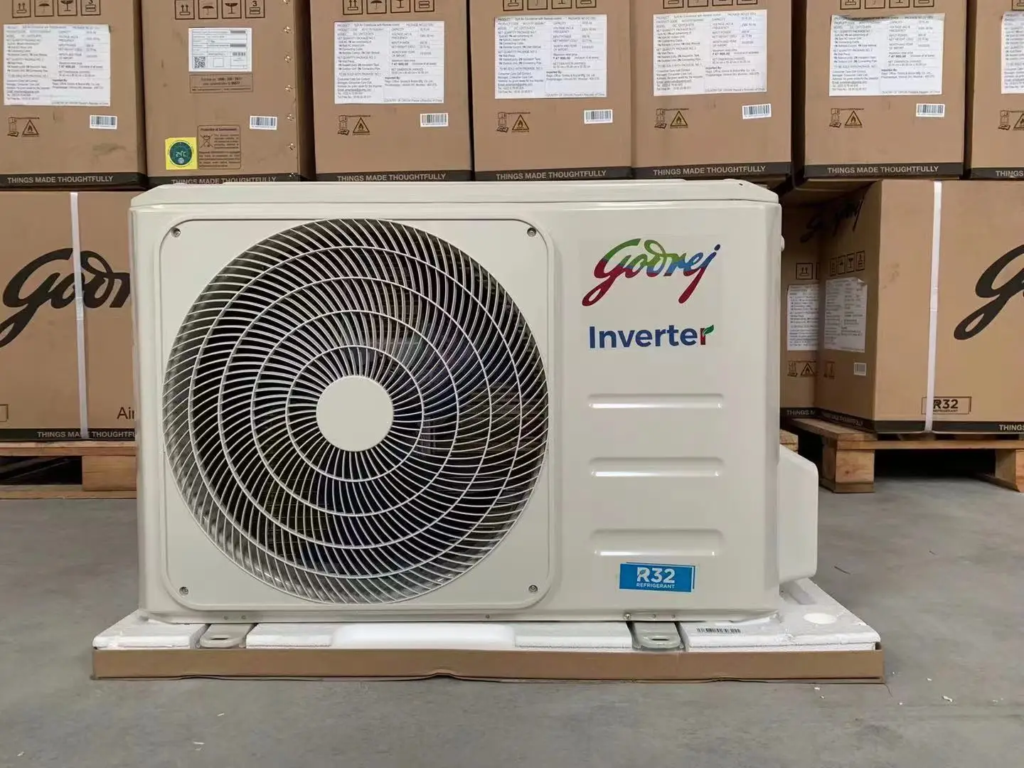 Inverter Air Conditioner 12000 Btu Gree Complete Capacity 24000btu