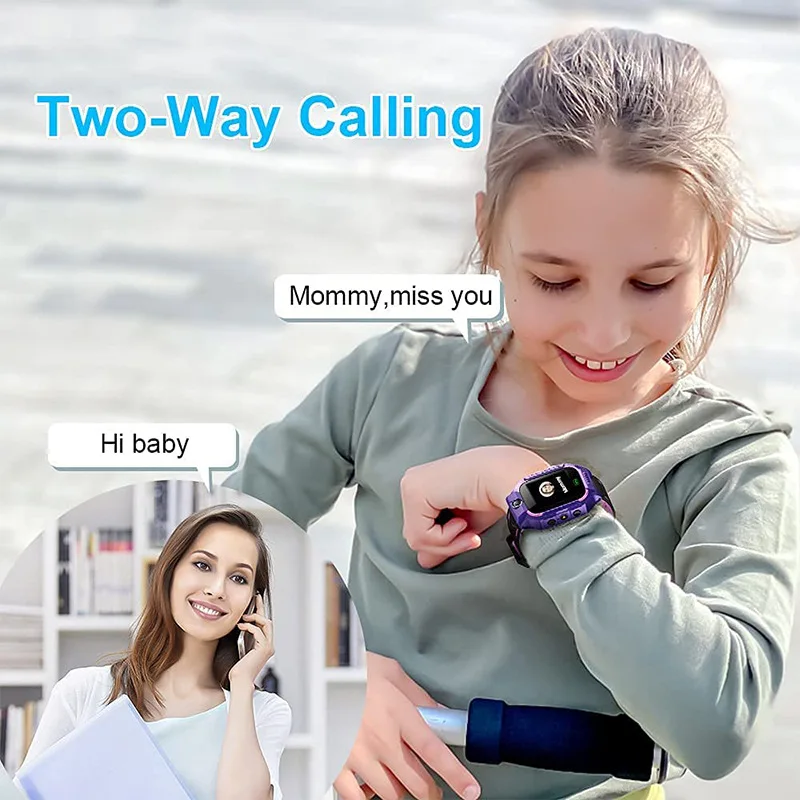 Portable Camera Waterproof Kids Smart Phone Watch Gsm Sim Card Calling ...