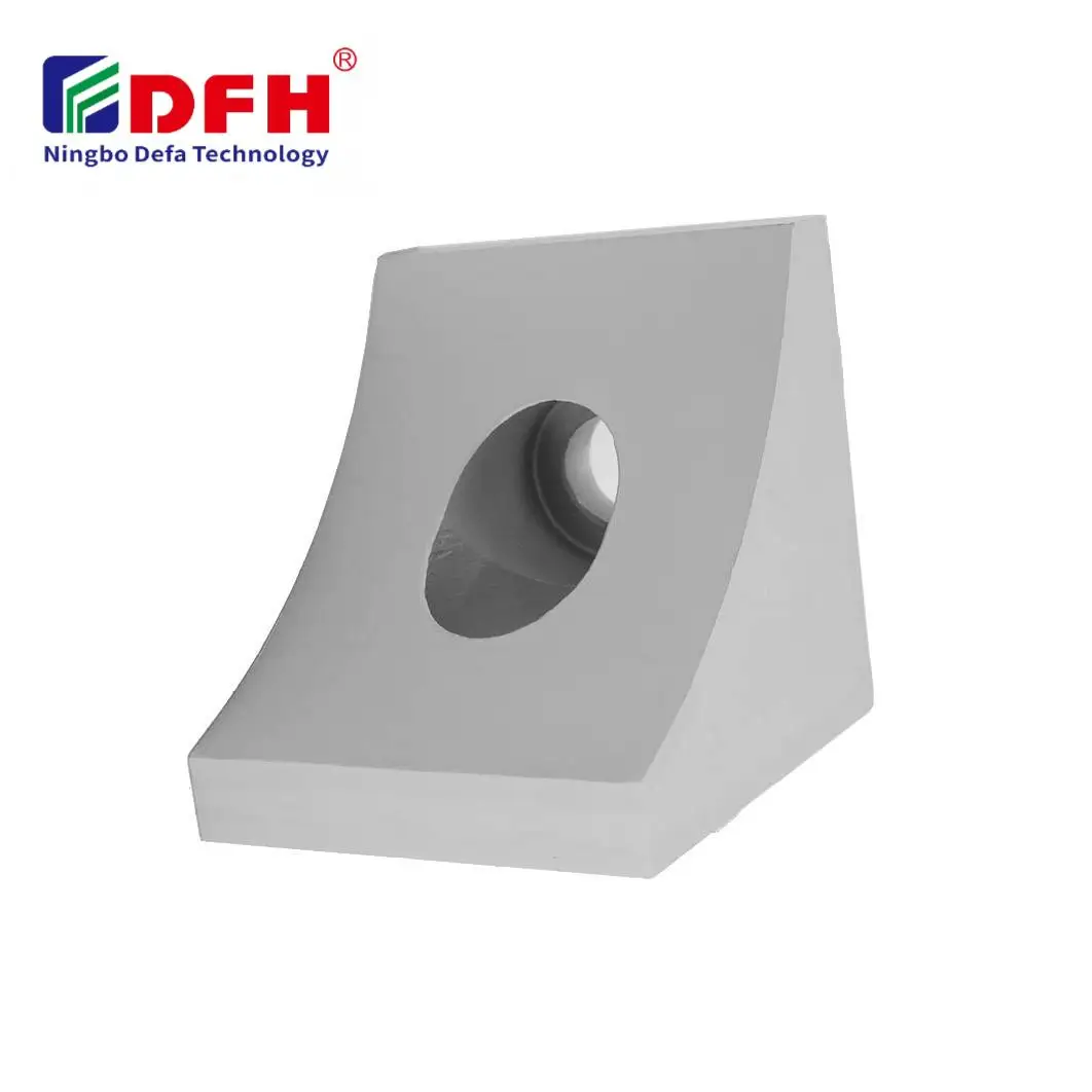 Suport angular interior en forma de L de 4040, fàbrica xinesa, accessoris de cantonada per a superfície superior i base de cuina