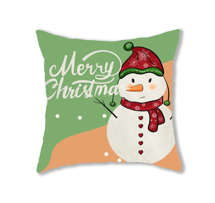 Christmas Print Decoration Cushion Cover supplier