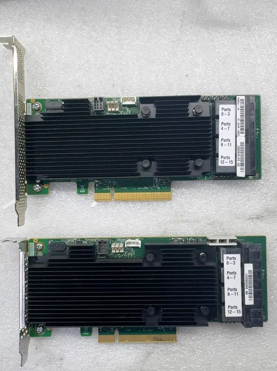 12 Gbps SAS RAID Card Supports 16 Port PCIe3.0 Enterprise Storage Controller Broadcom 9361 16i