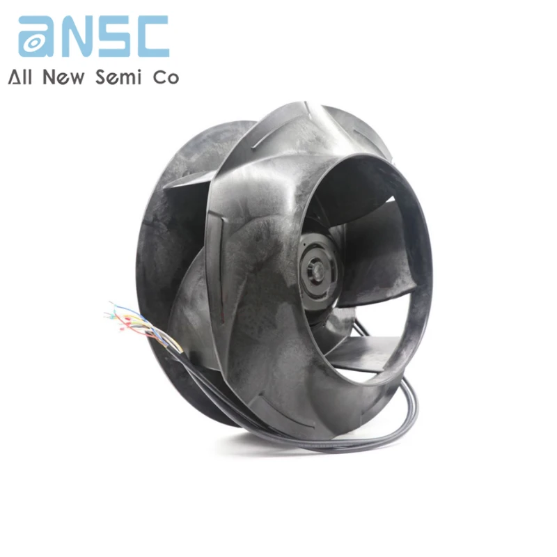 Original centrifugal fan R3G355-RJ75-01 400V 1320W 2.1A extraordinary curve EC fan