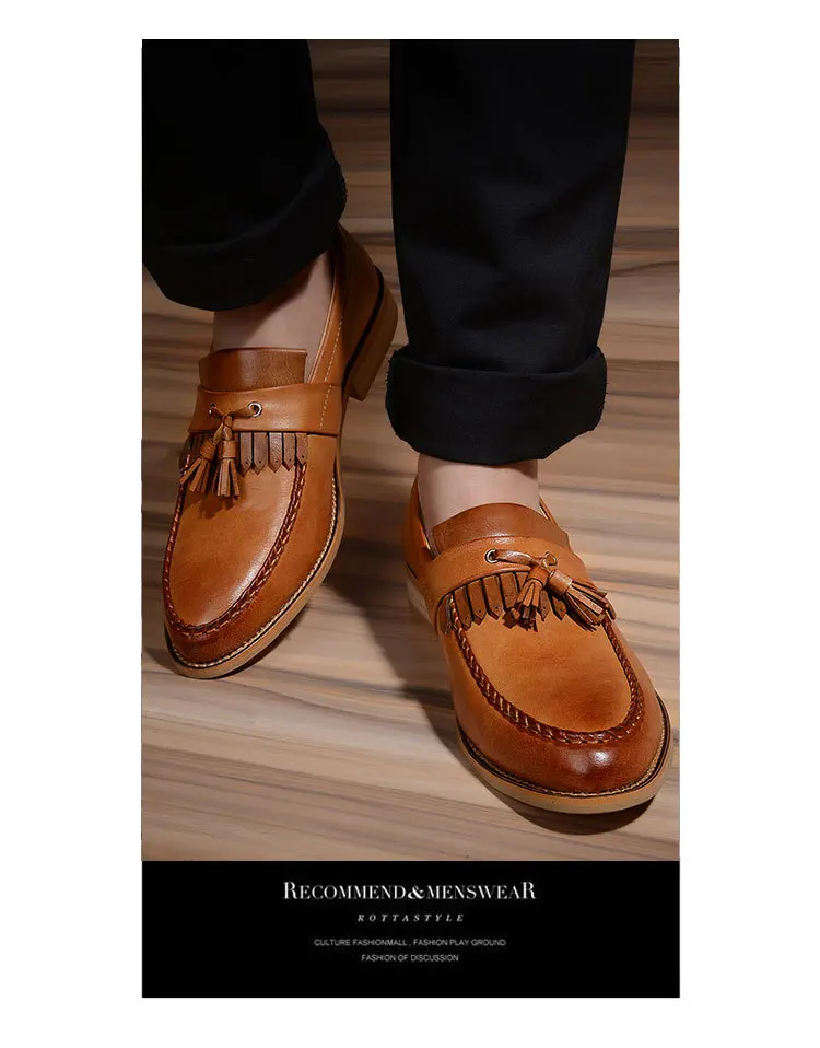 Men Casual Shoes - Brown