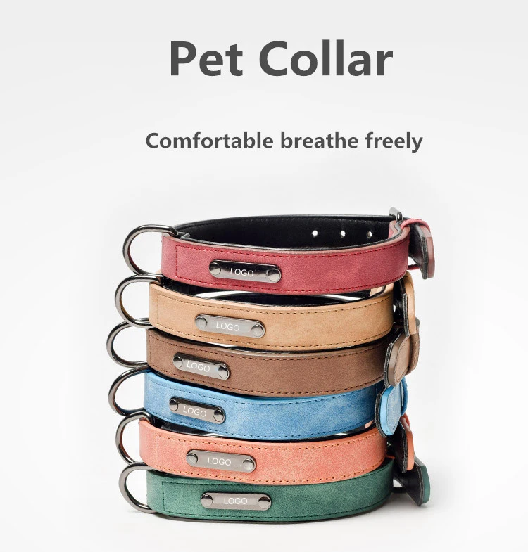 Collar De Perro Para Personalizar Customised Metal Buckle Vegan Pet