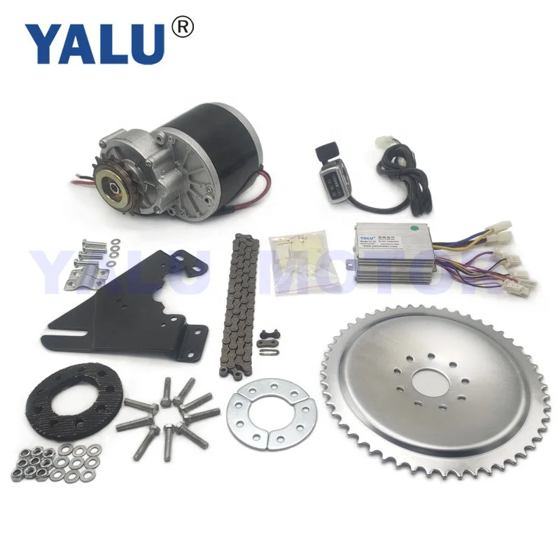 Electric bicycle Left Drive Conversion Kit MY1016Z3 350W 36V left freewheel Ebike motor Kit for Disa