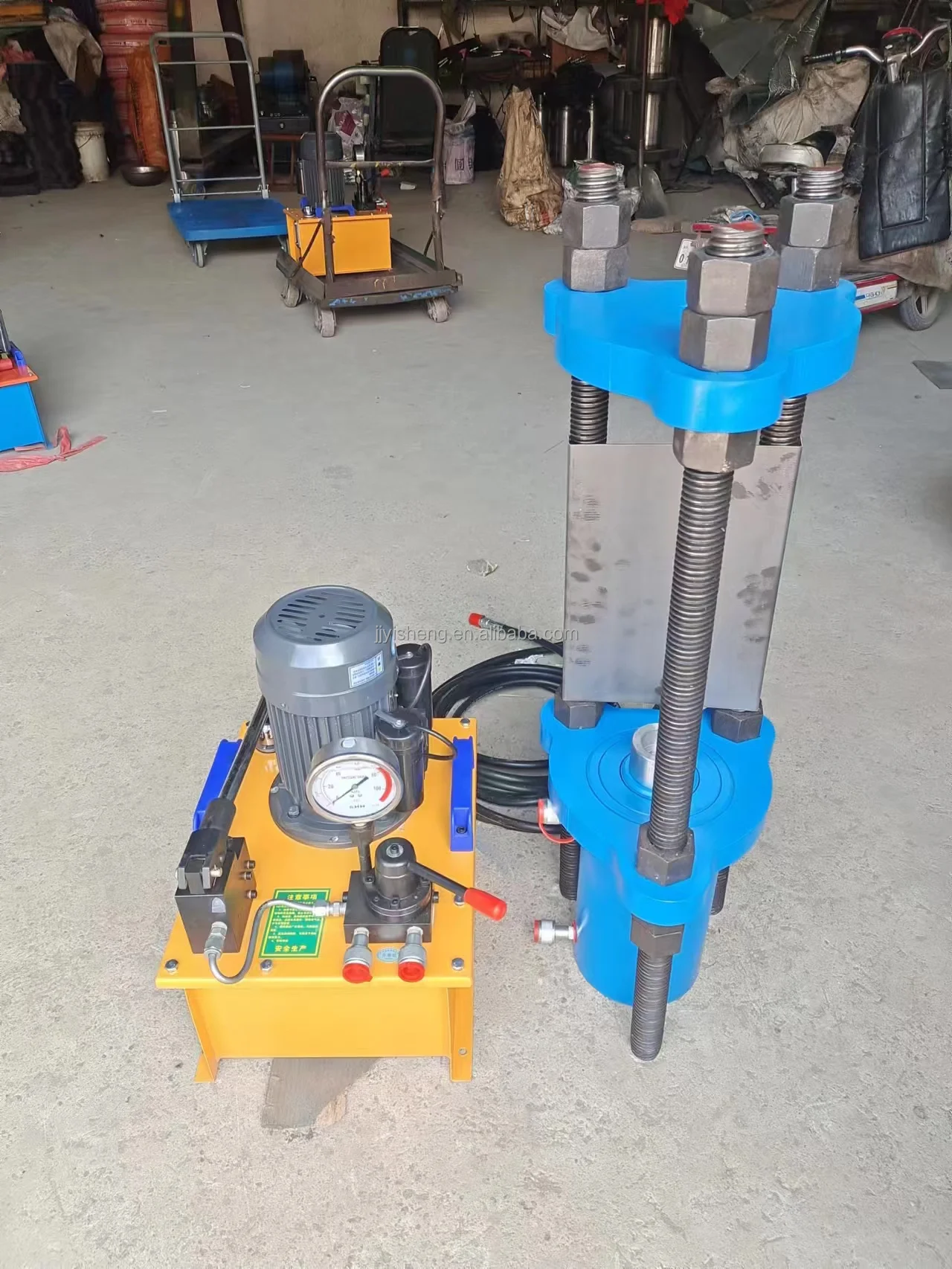 100 /150 /200 Ton Track Pin Press Hydraulic Track Pin Press Portable