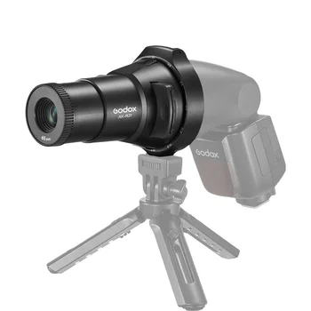Godox AK-R21 Flash Accessories Projection Attachment Lens Round Head Fresnel Head Slide Kit for Godox AD200Pro V1 Flash