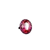 Black Gold Red corundum-Rings