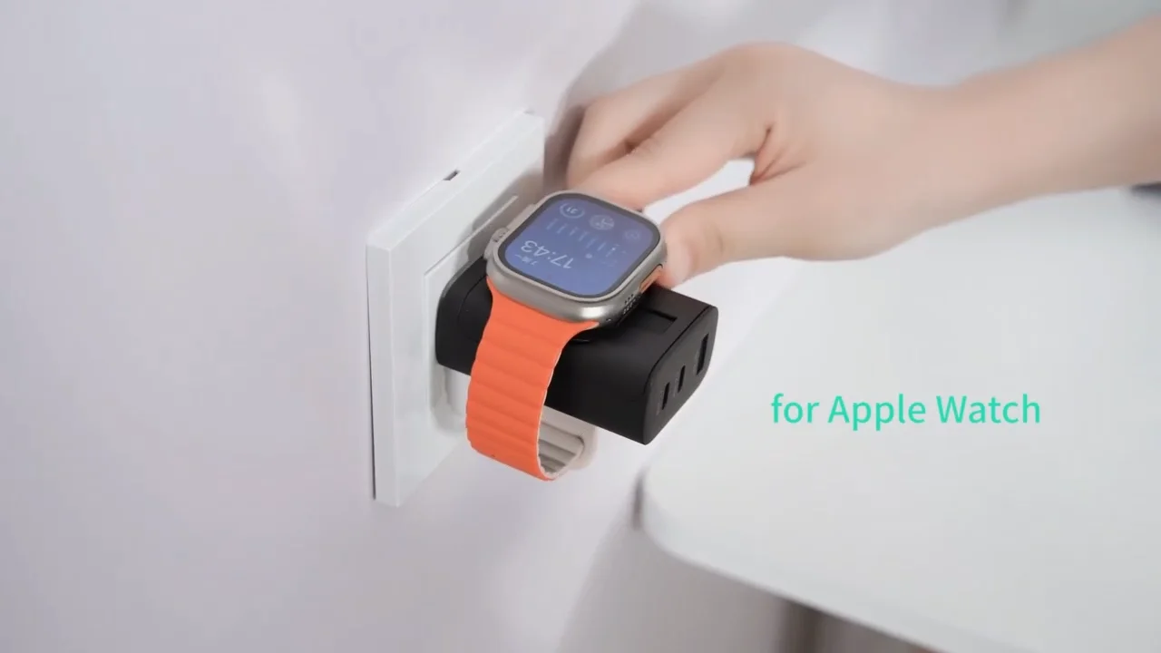 Itian 3 Ports Pd 43w 23w Usb Wall Fast Power Charger With Foldable