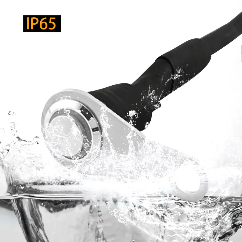 HearxinLED LED мотоцикл переключатель вкл выкл руль Монтажная Кнопка 12 В для рабочего света переключатель с монтажным кронштейном