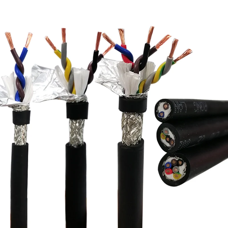 Encoder Cable Signal Data Control Wire 4 6 8 10 Core Electrical Wires