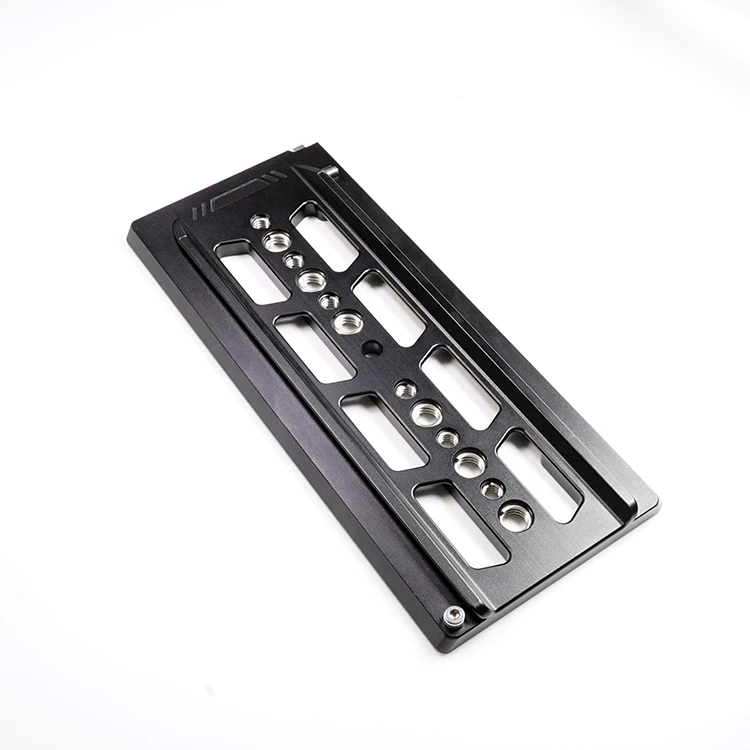 Aluminum Dovetail Sliding Plate Compatible with Camera Baseplate and Camera Cage for DSLR Camera Sony A6400/A6500/A6300