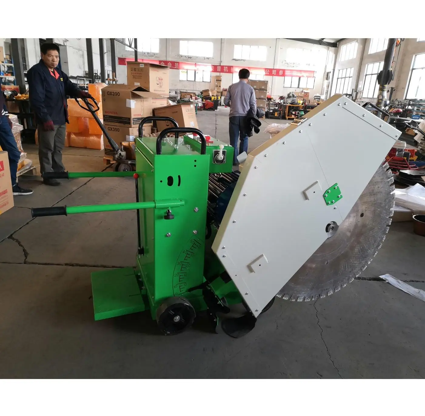 Cutting Depth 50Cm Blade 1200Mm Large Transmission Hydraulic Concrete Saw Concrete Vertical Cutting Machine Concrete Cutter