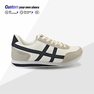 2026 Custom Logo Men's Casual Walking Sneakers High Quality Breathable Mesh Lining Lace-Up Design Wholesale Spring Autumn Winter
