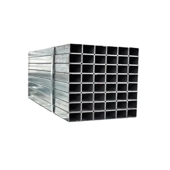 China manufacture Galvanized Square 2.5x2.5 pipe Rectangular Steel Pipes And Tubes Shs Rhs Steel Tube Pre-galvanized Square Tube