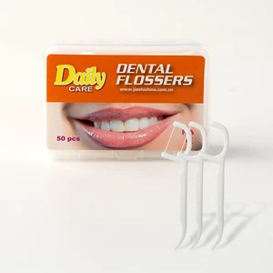 Daily Care Biodegradable Teeth Cleaning Floss PLA Dental Floss Stick Home Use Interdental Plastic Toothpicks