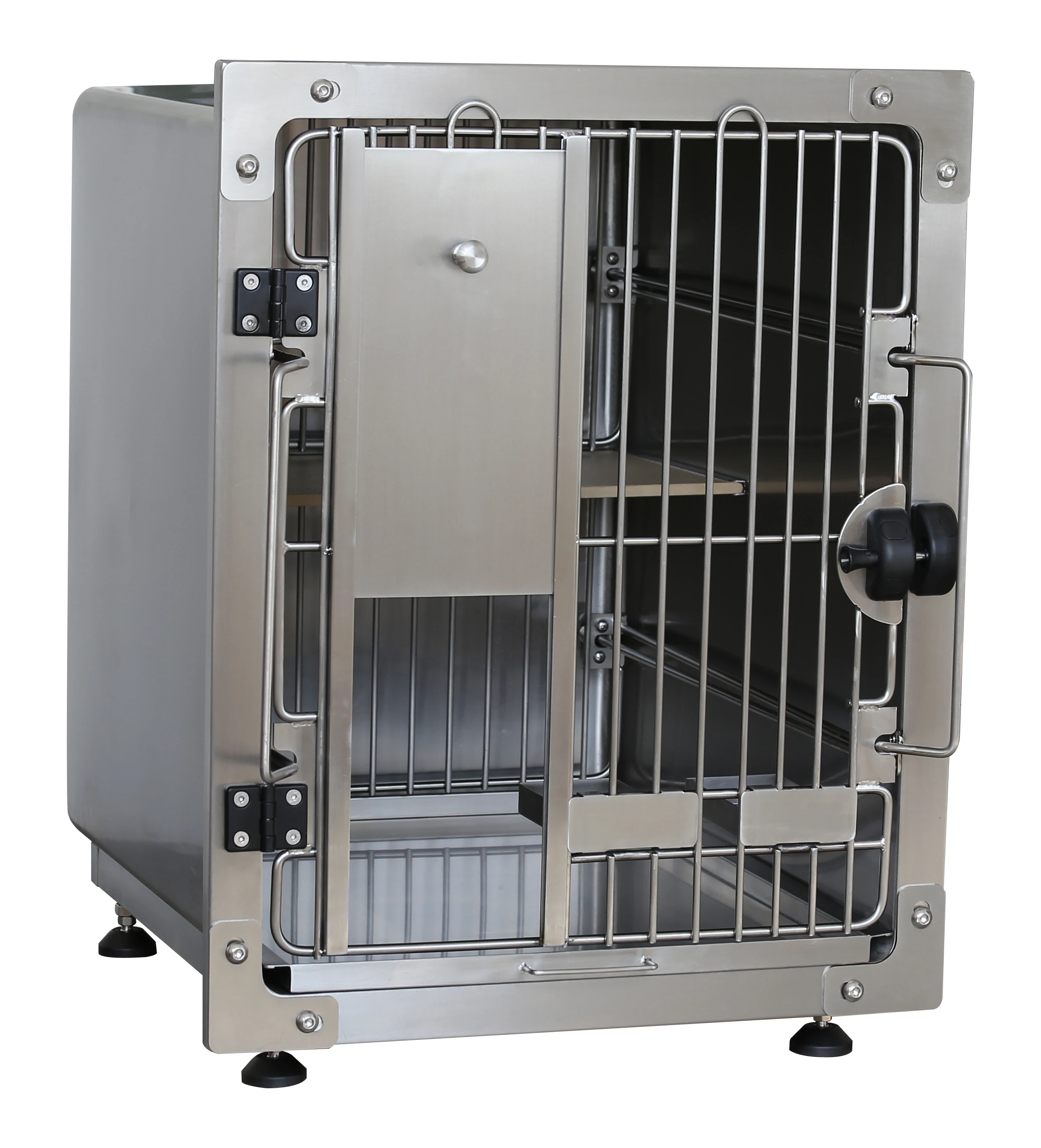 KA-509-RES Aeolusペット動物猫注射ケージ拘束ケージペット獣医拘束