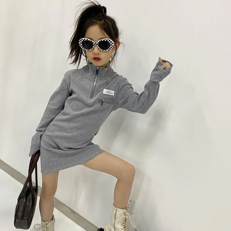 2021 New Spring Children Girl Long 