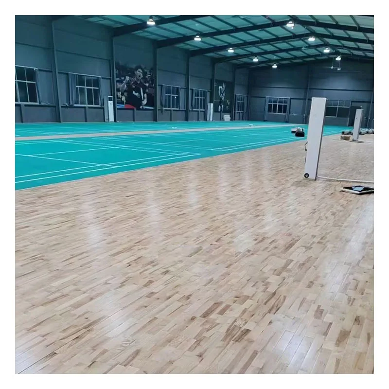 Wood Flooring Removable Gym Floor Nature Portable System Removable