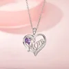 Colgante morado