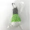 Green carabiner style OPP bag packaging