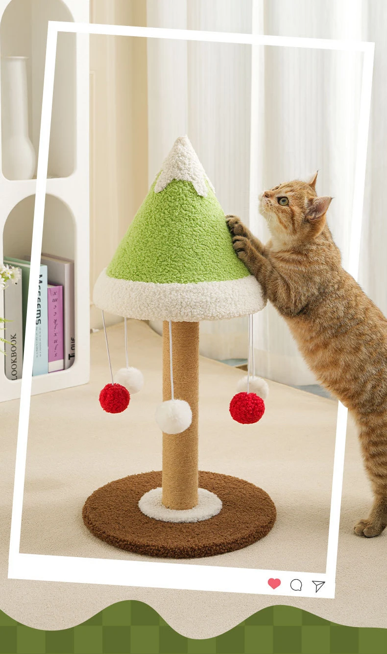 Cat Climbing Frame Grab and Play a cat Scratch Board Toy Rope Grab Column Catch cat Products details