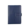 Fibbia magnetica A5 in PU: blu scuro