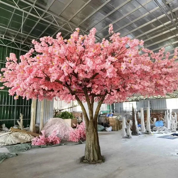 Grands faux arbres à fleurs de cerisier - Élégants et durables