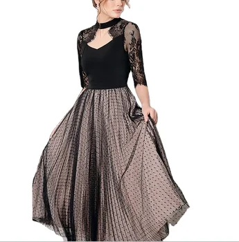 Custom Oem Quality Small MOQ Australia Designer 2022 Fashion Australian Designer Dress Lace Vintage Dresses For Women Ladies