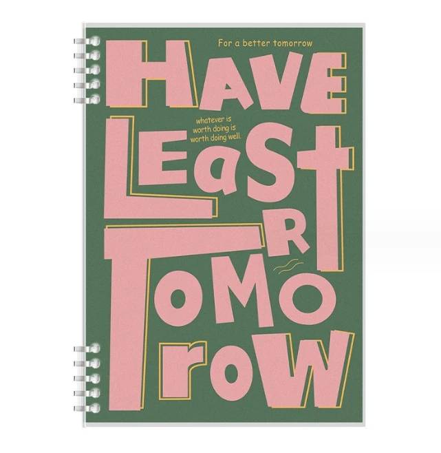 Wholesale Students New Cover Color Collision DIY Retro Creative Trend Loose-Leaf Removable Notebook Thickened Notepad