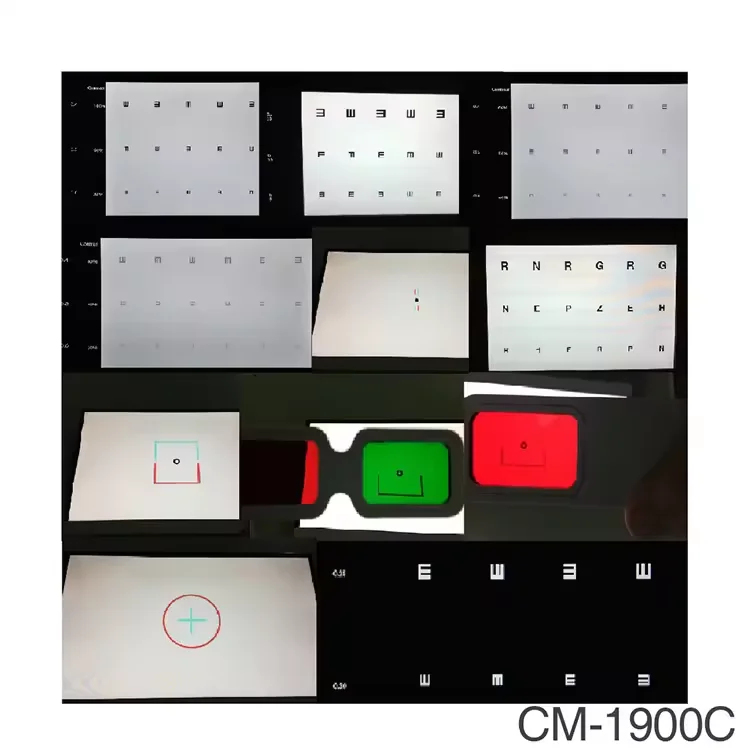 CM-1900C LED LCD Vision Chart Monitor 23 inch Screen Eye Vision Test Chart LCD Display Optical Test Monitor LED Visual Chart