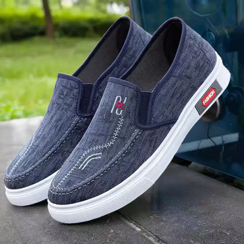 Denim canvas shoes mens online