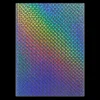 Arcoíris Transparente Holográfico (Cuadrícula)
