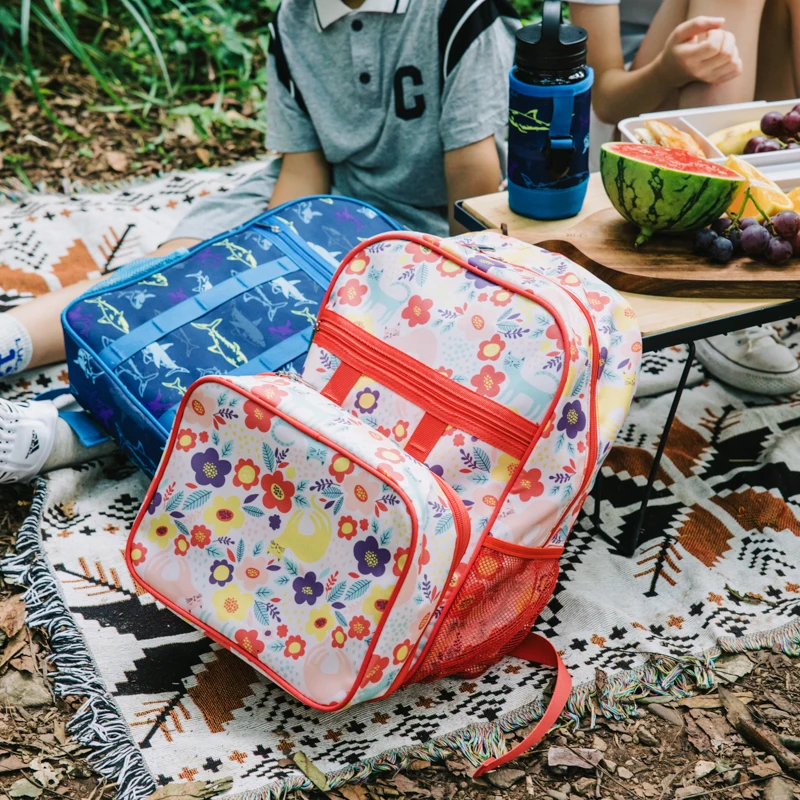 2023 Odm Bag Set Water Bottle Holder Lunch Bag School Bags Kids