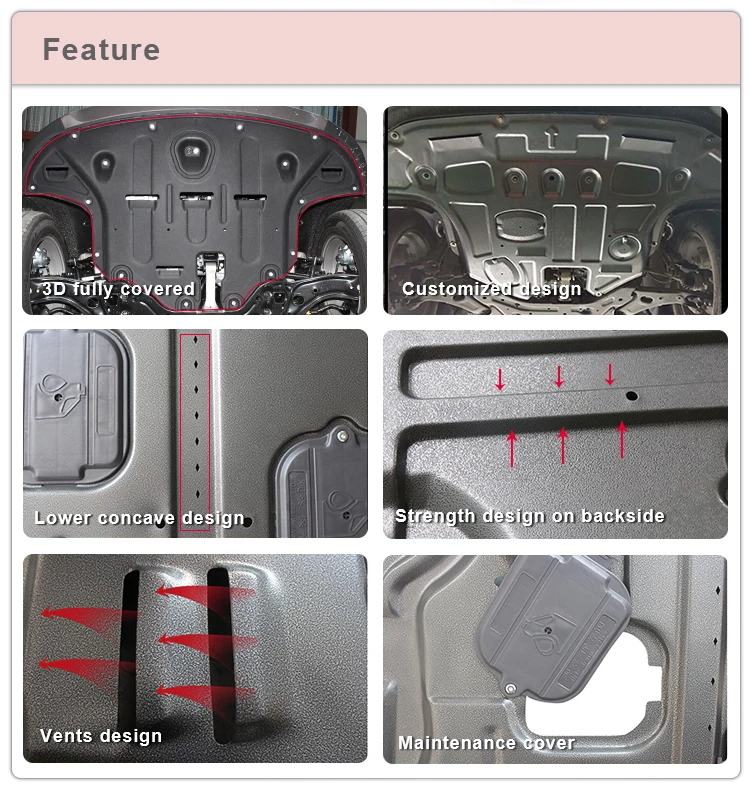 Engine Protection Plate 3D Full Set Under Guard Cover Use for Nissan NAVARA 2017-2024