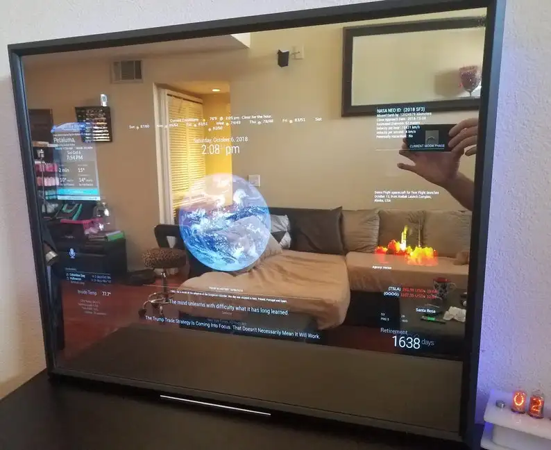 Wifi Smart Mirror Smart Android Mirror Smart Bath Mirrors Touchscreen Android