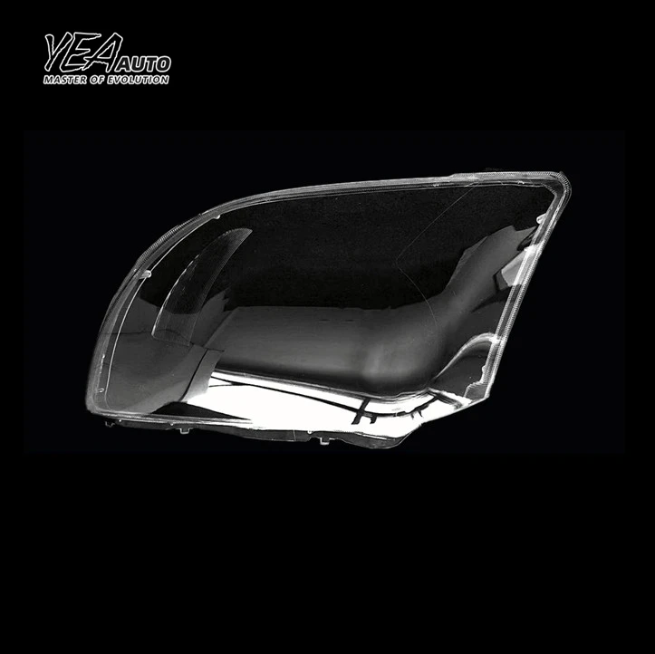 YEA AUTO Car Headlight Cover Headlight Glass Lens Glass for toyota AVENSIS Lens Cover 2006 2007 PC Lampshade clear Shell