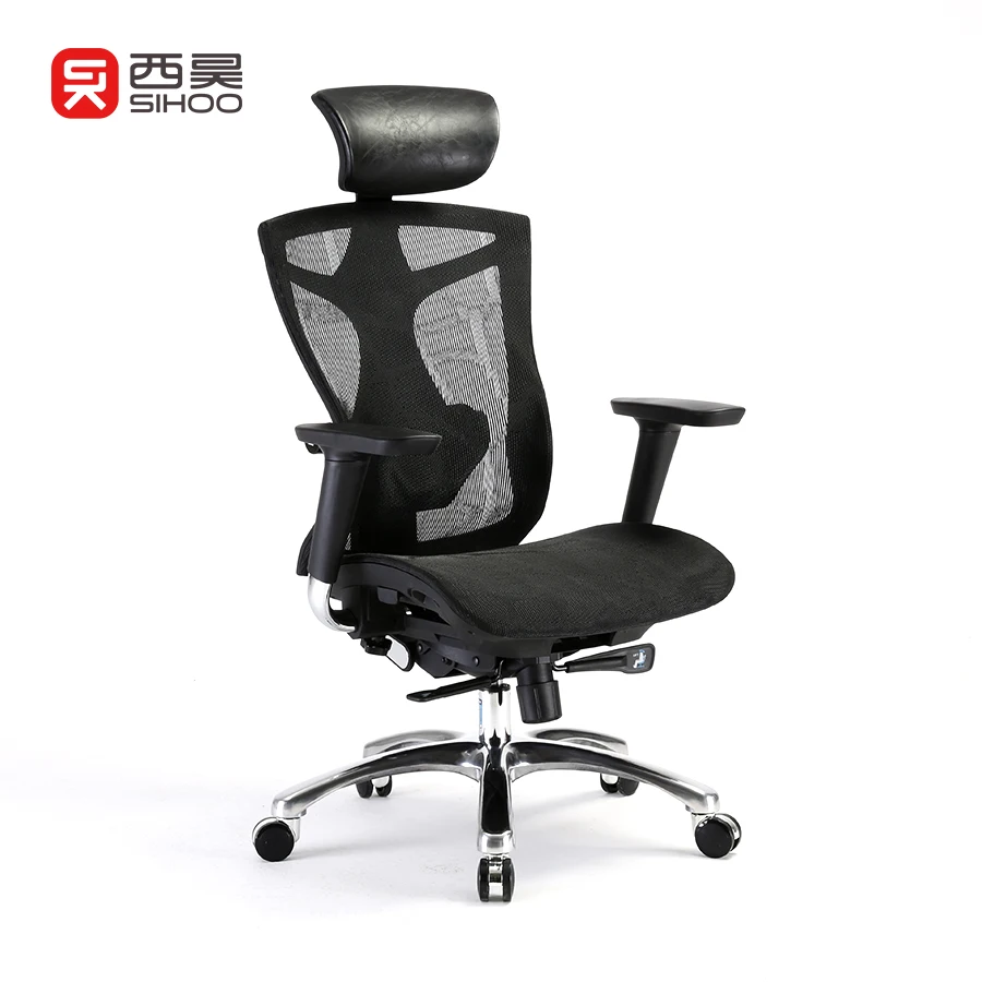 sihoo v1 3d sedia a rete regolabile ergonomica alta sedia da ufficio con  poggiatesta
