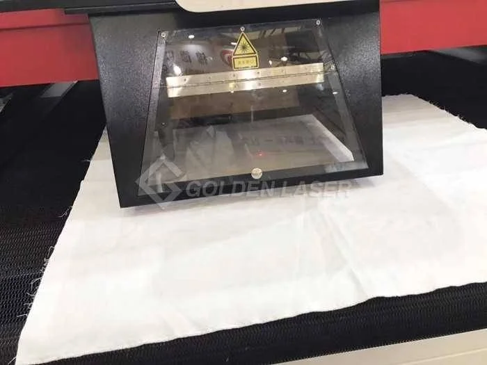 Golden Laser - Galvo Galvanometer Laser Cutting Machine for Textile Micro-Holes Perforation