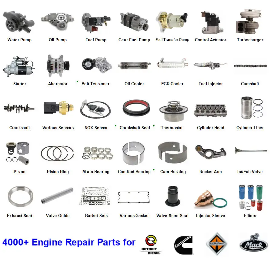 4089908 Water Pump Repair Kits for Cummins ISX Diesel Engines
